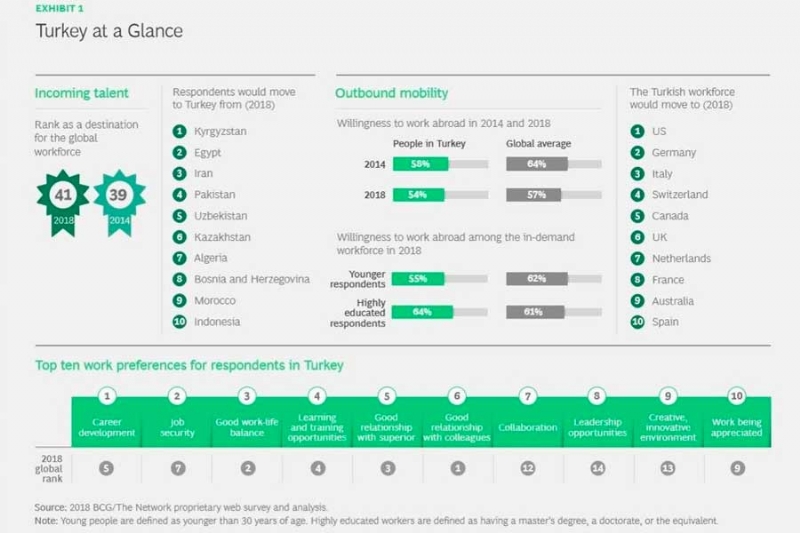 Analyzing and Identifying Turkey in the Concept of Brain Drain Turkey at a Glance